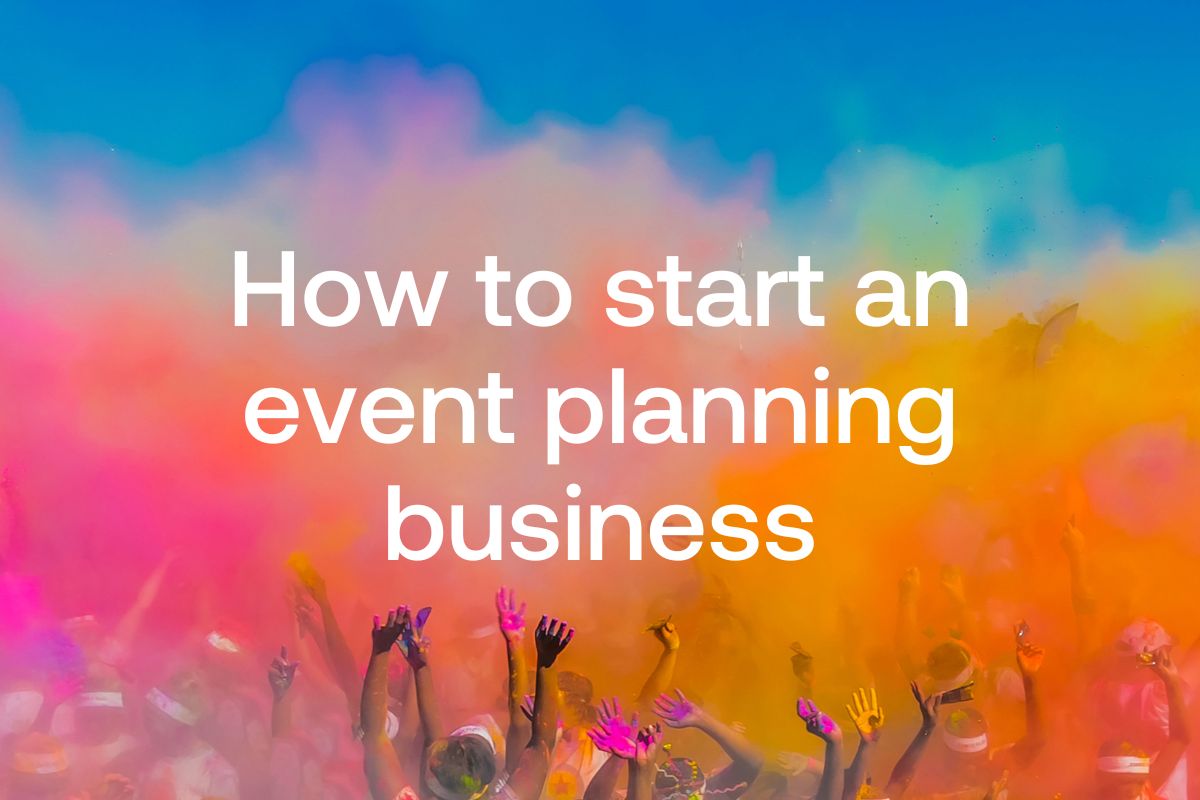 how to open your own event planning business